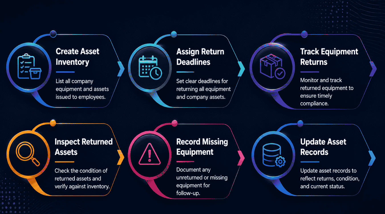 Equipment And Asset Return Tracking