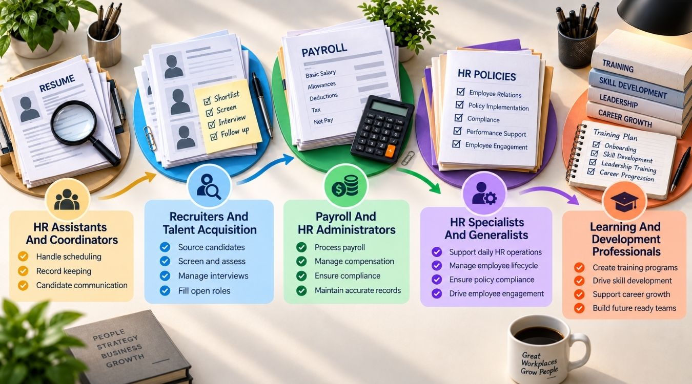 HR Jobs Facing The Greatest AI Disruption