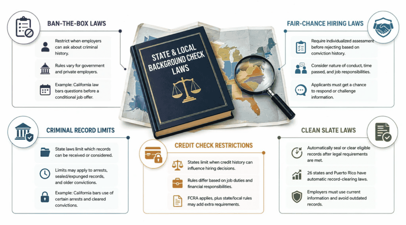 How Do State And Local Background Check Laws Differ