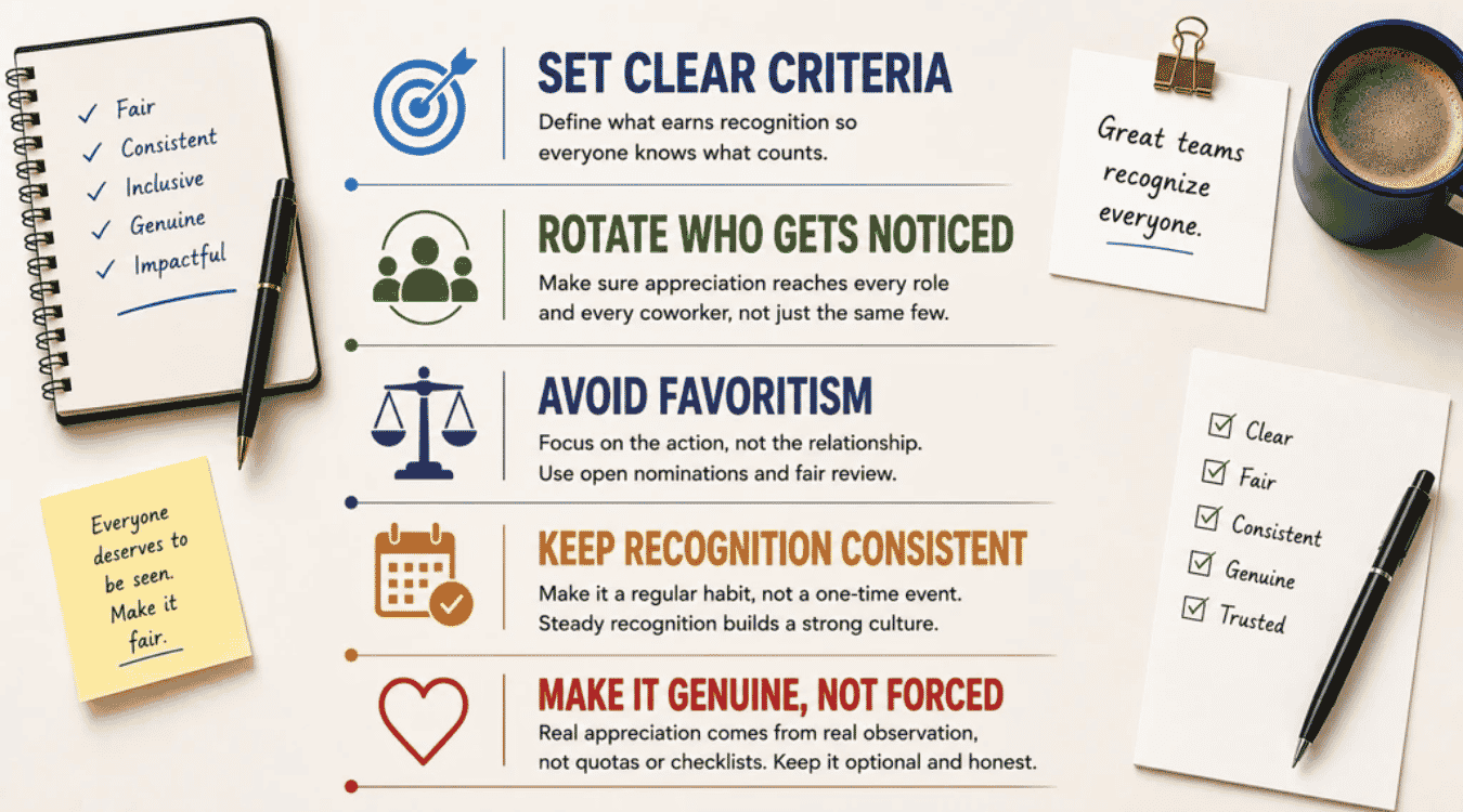 How To Make Peer Recognition Fair And Genuine