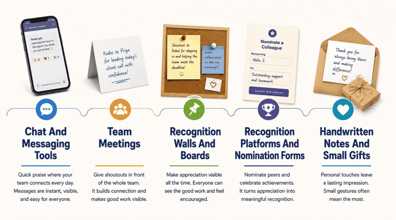 How To Recognize Coworkers Across Different Channels