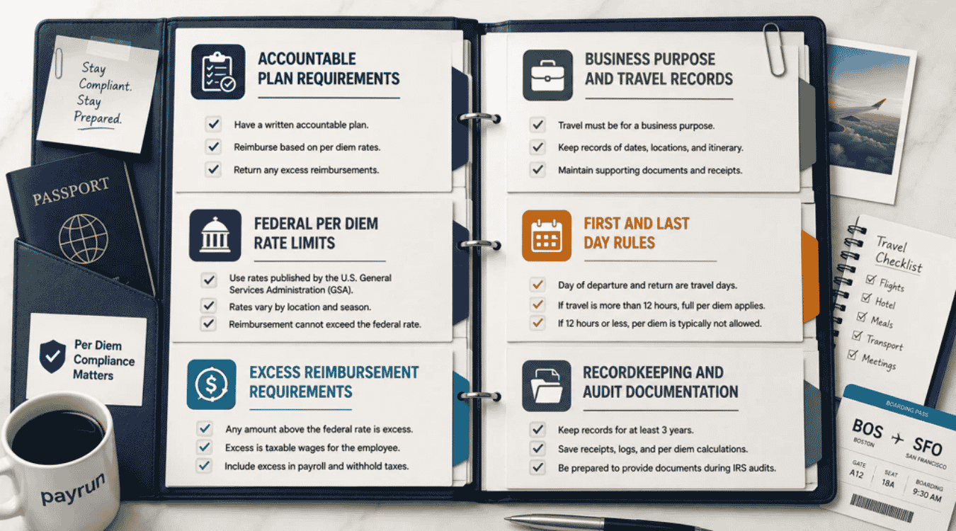 Per Diem Rules And Employer Compliance