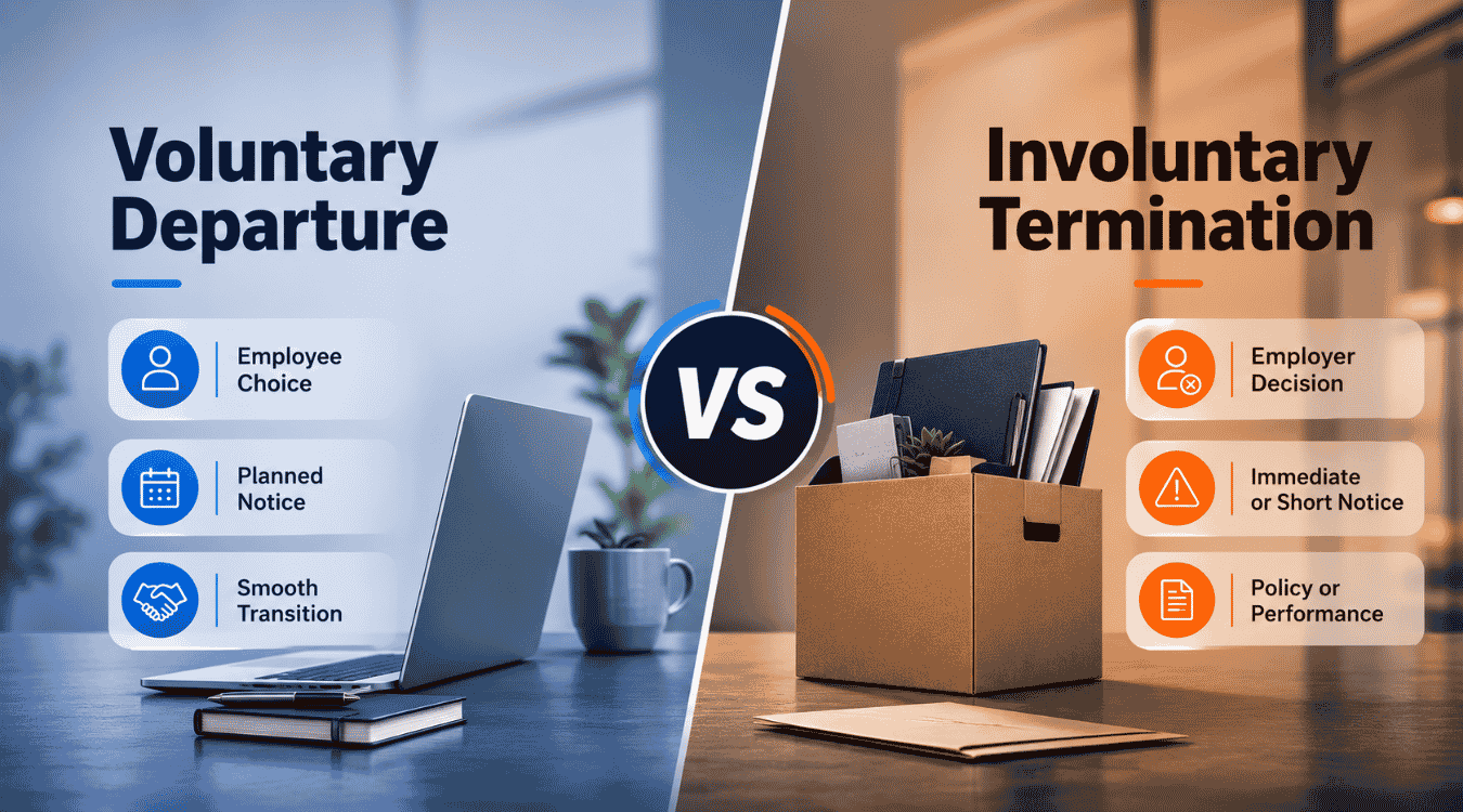 Voluntary Departure Vs Involuntary Termination
