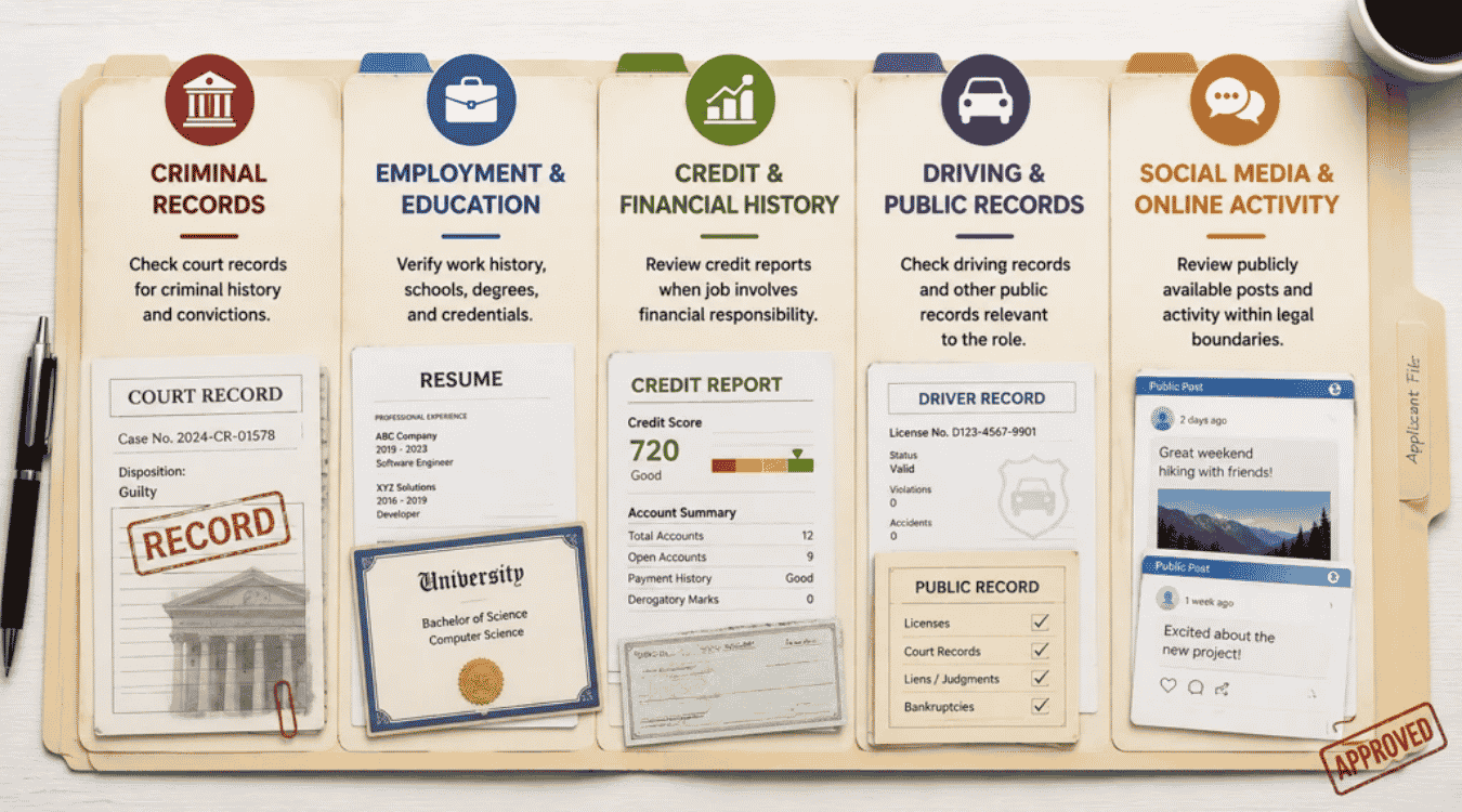 What Can Employers Check