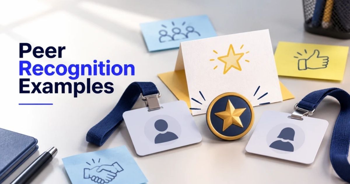 Peer Recognition Examples To Appreciate Your Coworkers